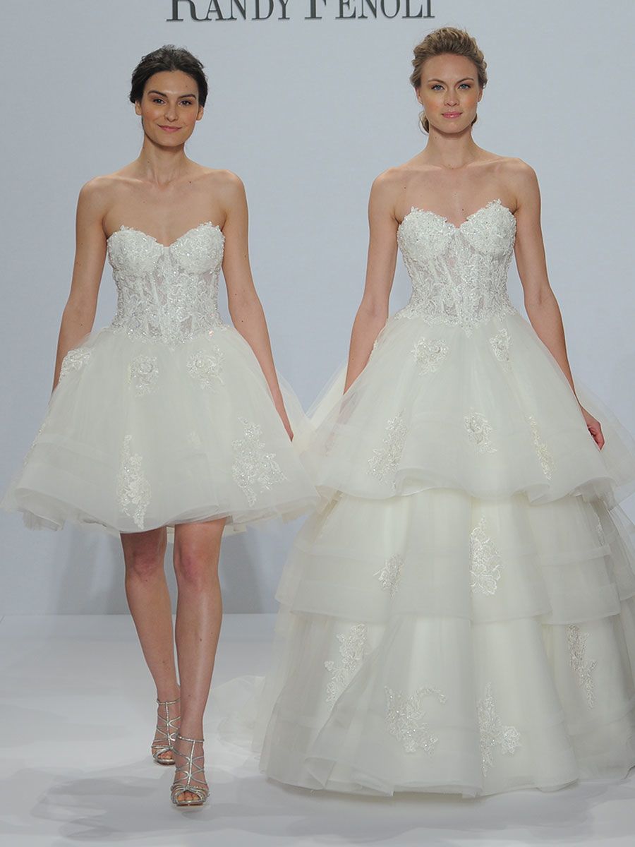 Randy Fenoli 2018: мерцающие свадебные платья делают гламурное заявление