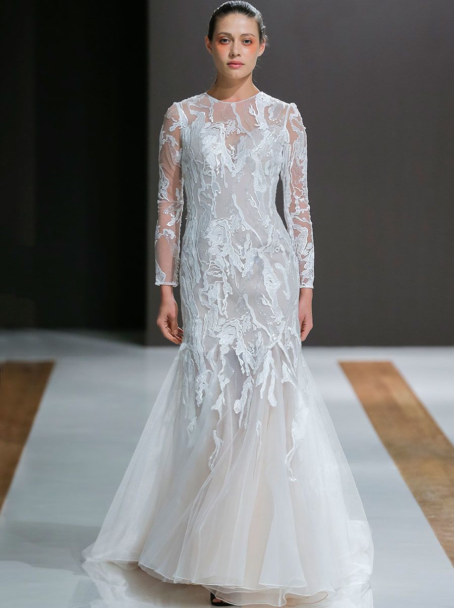 Mark Zunino  2018: Неземные, но гламурные свадебные платья