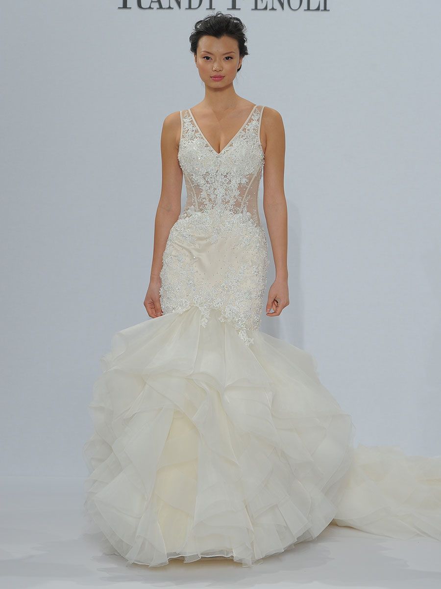 Randy Fenoli 2018: мерцающие свадебные платья делают гламурное заявление