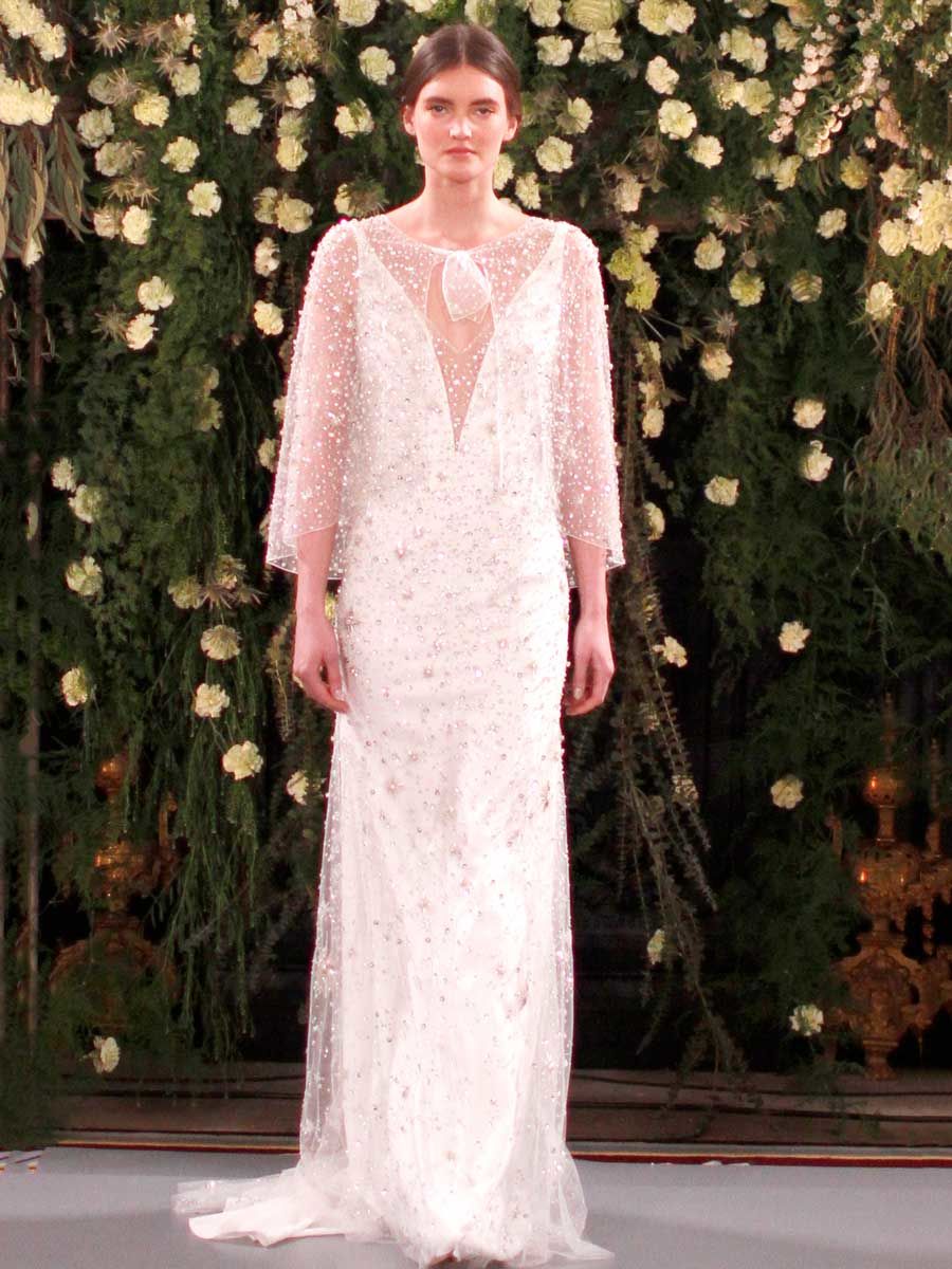 Jenny Packham Весна 2019: Ультра-женственные платья для романтических невест