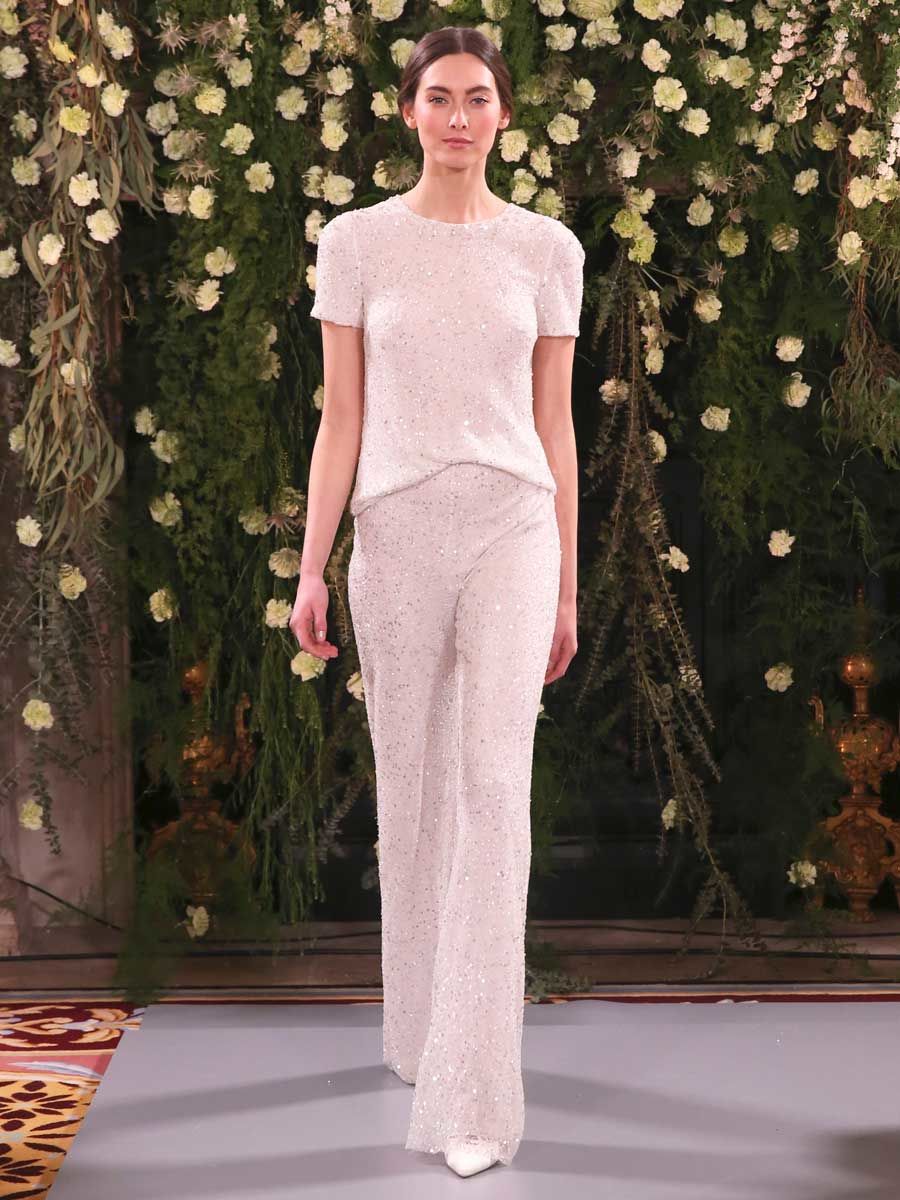 Jenny Packham Весна 2019: Ультра-женственные платья для романтических невест