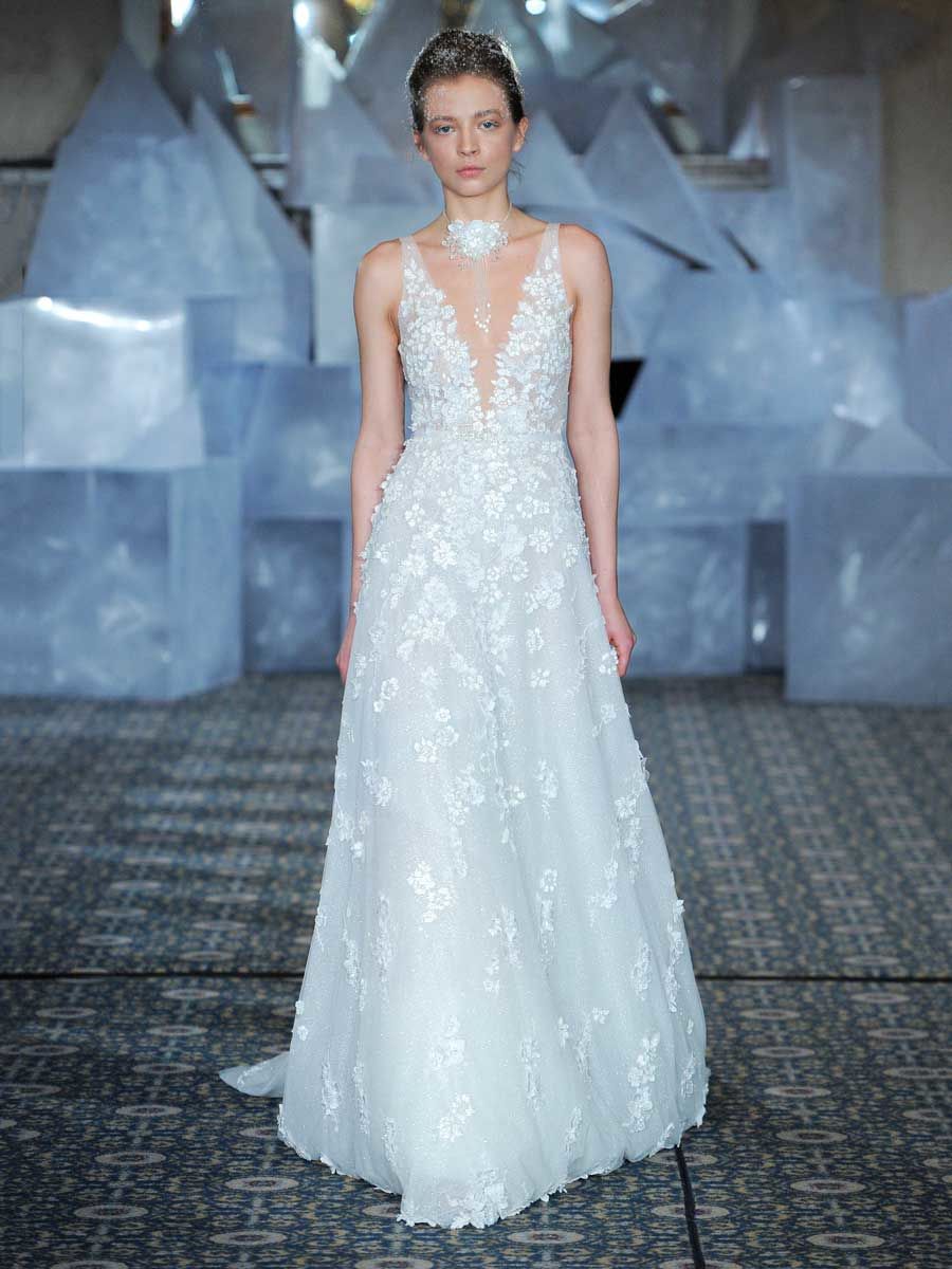 Mira Zwillinger Весна 2019: Ледяные королево-вдохновленные шедевры