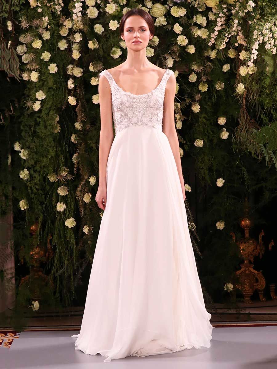 Jenny Packham Весна 2019: Ультра-женственные платья для романтических невест