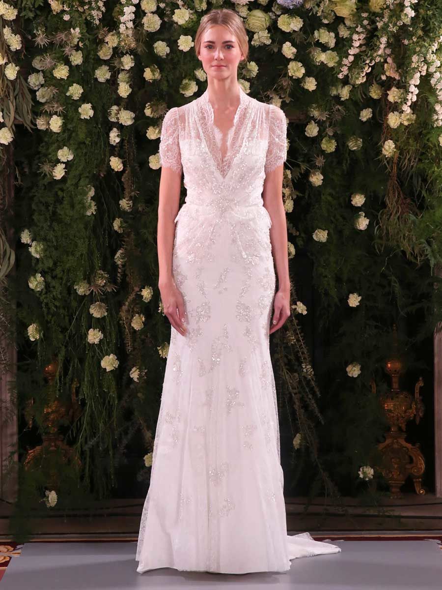 Jenny Packham Весна 2019: Ультра-женственные платья для романтических невест