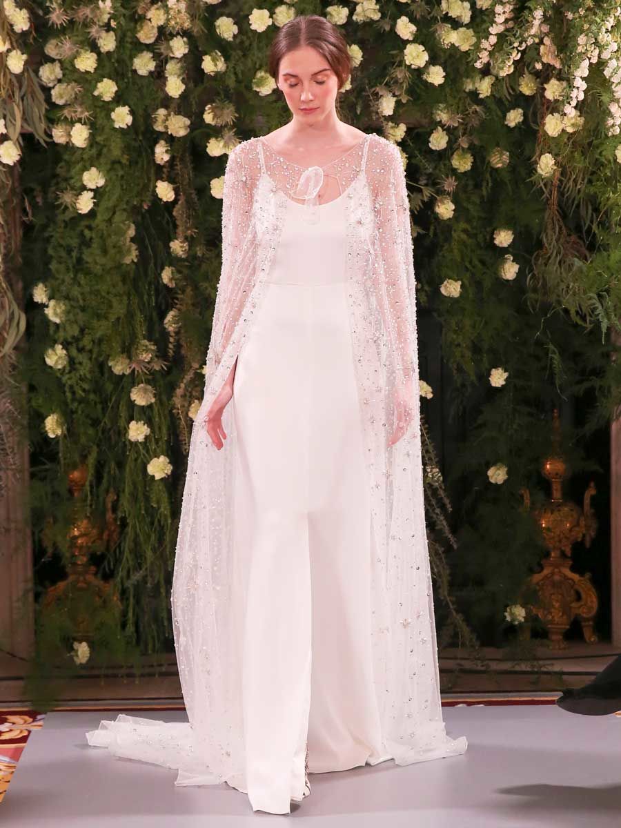 Jenny Packham Весна 2019: Ультра-женственные платья для романтических невест