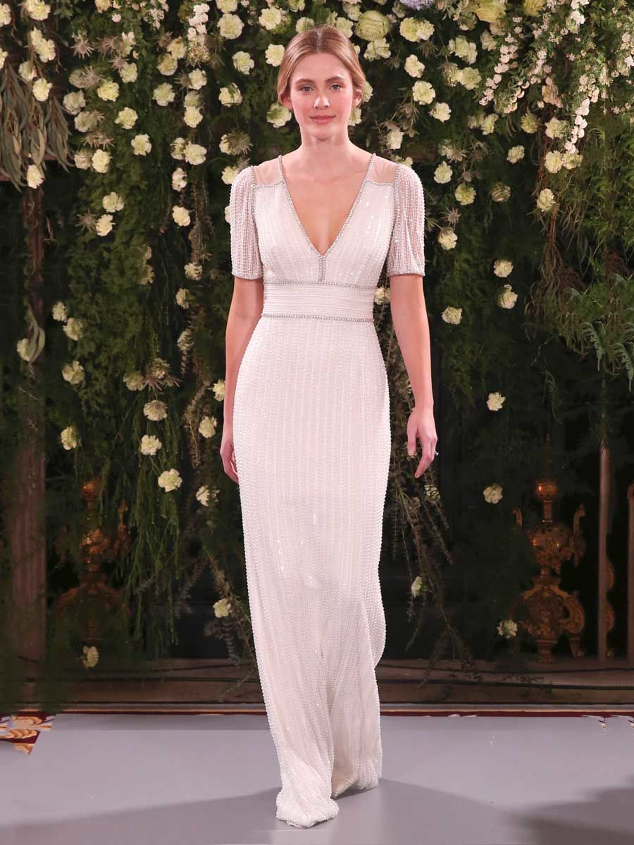 Jenny Packham Весна 2019: Ультра-женственные платья для романтических невест