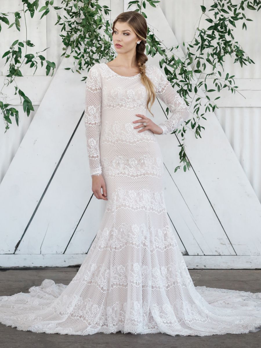 Modest by Mon Cheri Весна 2019: сладкие, романтические свадебные платья