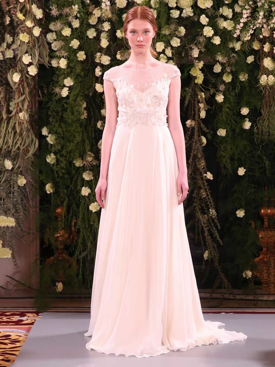 Jenny Packham Весна 2019: Ультра-женственные платья для романтических невест