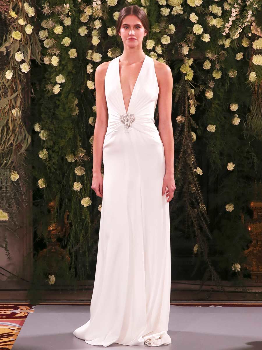 Jenny Packham Весна 2019: Ультра-женственные платья для романтических невест