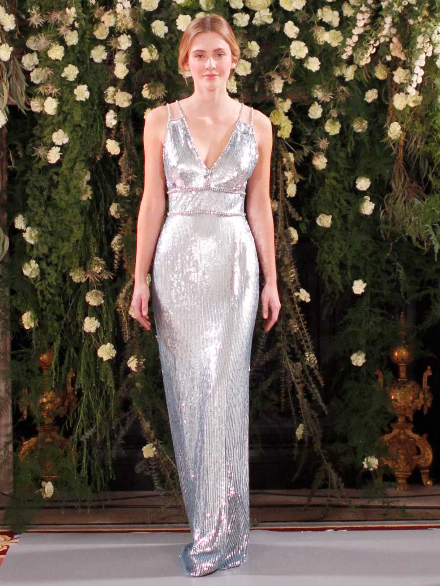 Jenny Packham Весна 2019: Ультра-женственные платья для романтических невест