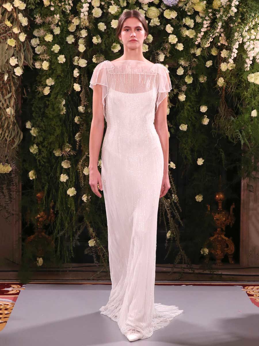 Jenny Packham Весна 2019: Ультра-женственные платья для романтических невест