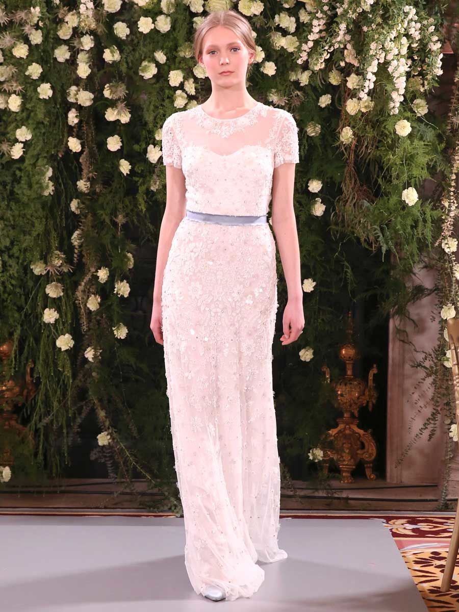 Jenny Packham Весна 2019: Ультра-женственные платья для романтических невест