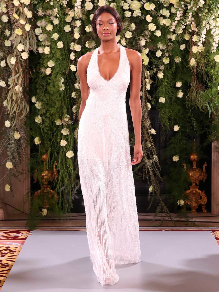 Jenny Packham Весна 2019: Ультра-женственные платья для романтических невест