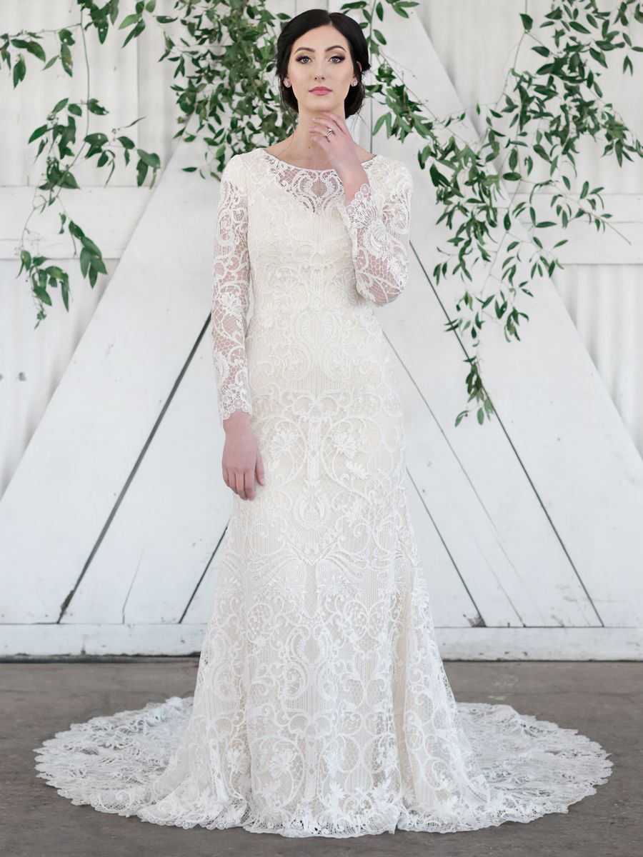 Modest by Mon Cheri Весна 2019: сладкие, романтические свадебные платья