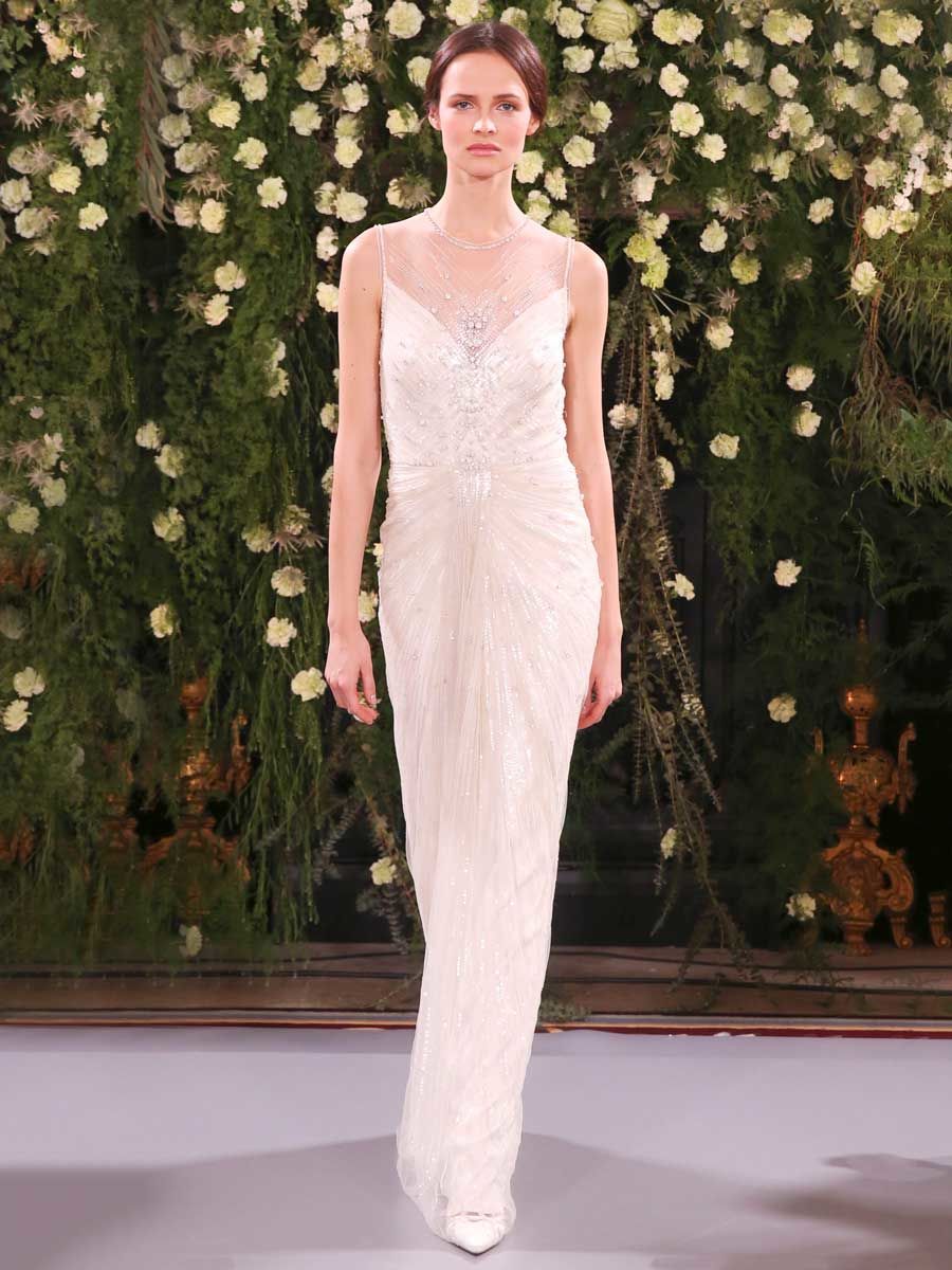 Jenny Packham Весна 2019: Ультра-женственные платья для романтических невест