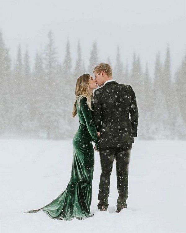 18 идей для зимней свадебной фотосесии