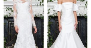 Monique Lhuillier Осень 2018: Нежные свадебные платья
