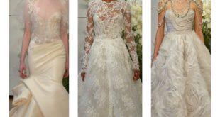 Monique Lhuillier Весна 2018: Королевские, романтические свадебные платья
