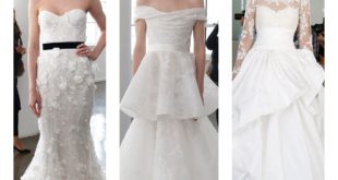 Marchesa 2018: классические силуэты в новых формах