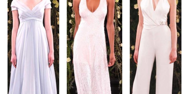 Jenny Packham Весна 2019: Ультра-женственные платья для романтических невест