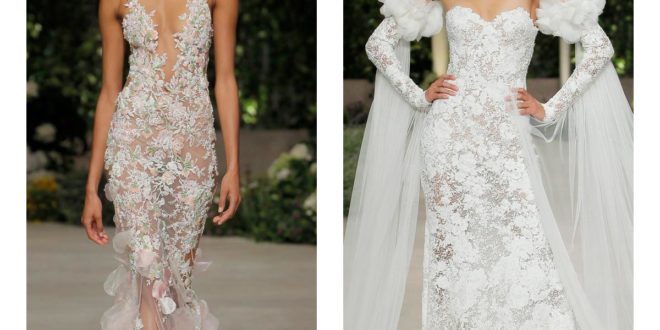 Pronovias Весна 2019: цветочные луки для каждой невесты