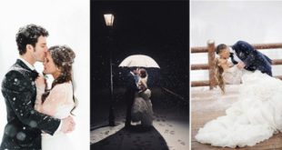 18 идей для зимней свадебной фотосесии