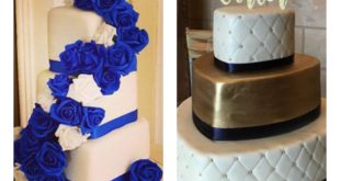 Свадебные торты разной формы
