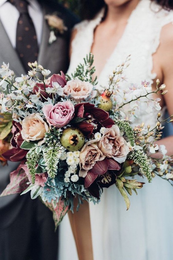10 богемных свадебных букетов 2019 года