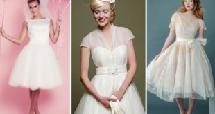 Свадебные платья в стиле 50-х