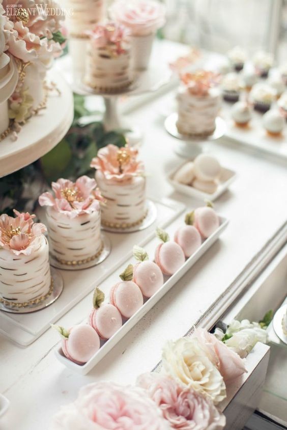 Мини-свадебные торты 20 фото