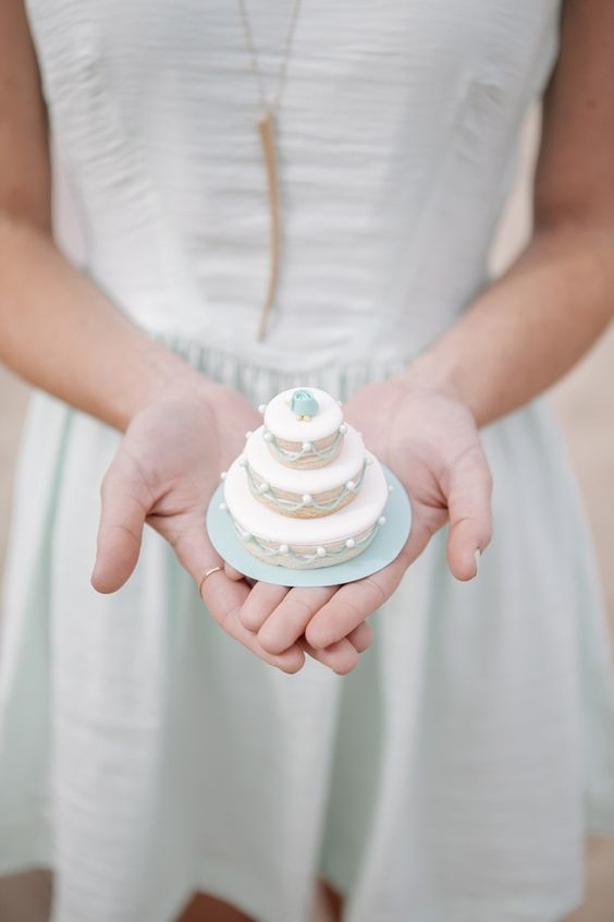Мини-свадебные торты 20 фото
