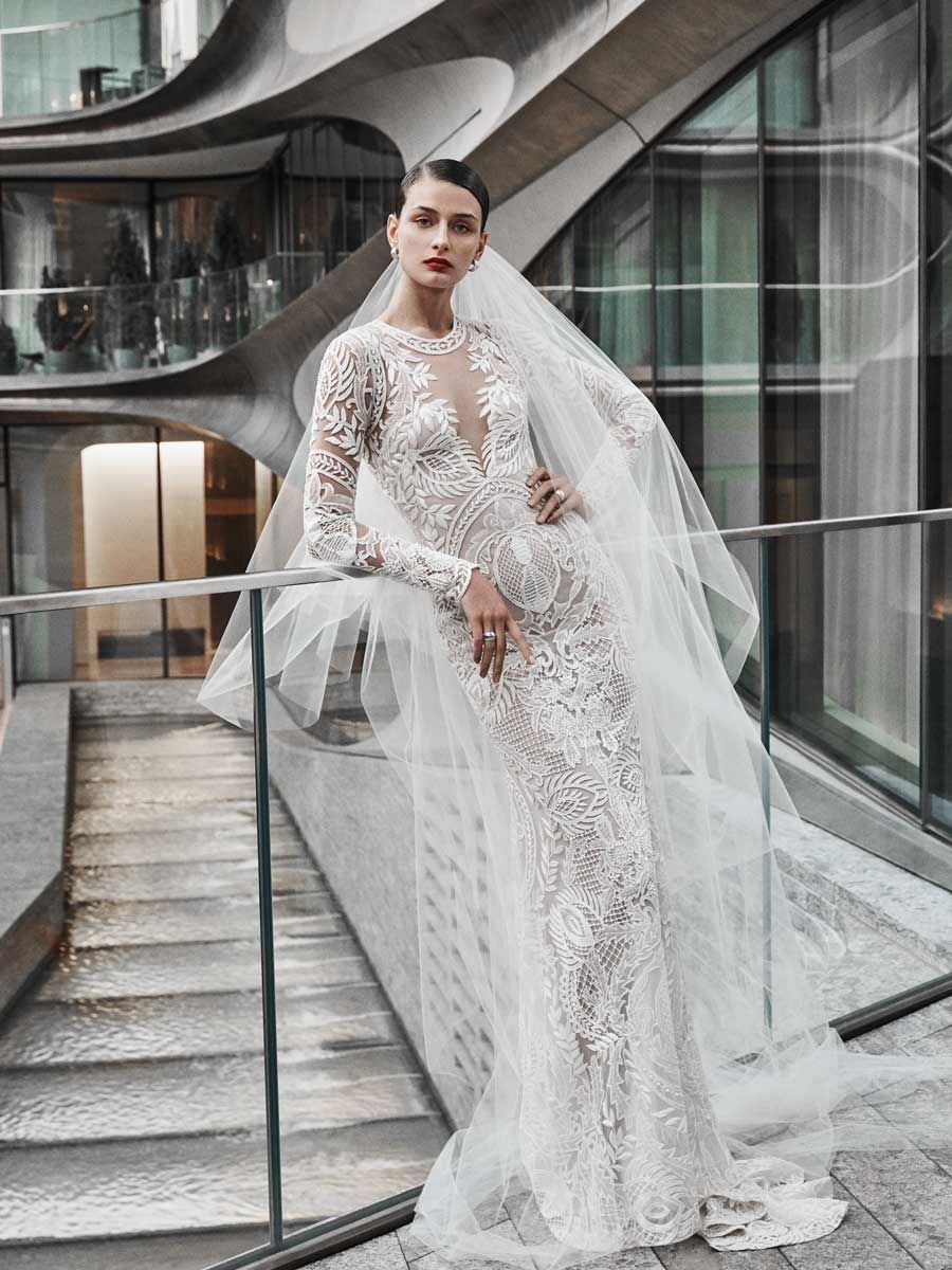 Свадебная коллекция Naeem Khan осень 2019