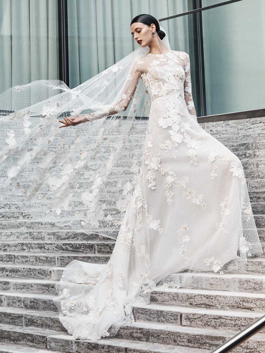 Свадебная коллекция Naeem Khan осень 2019