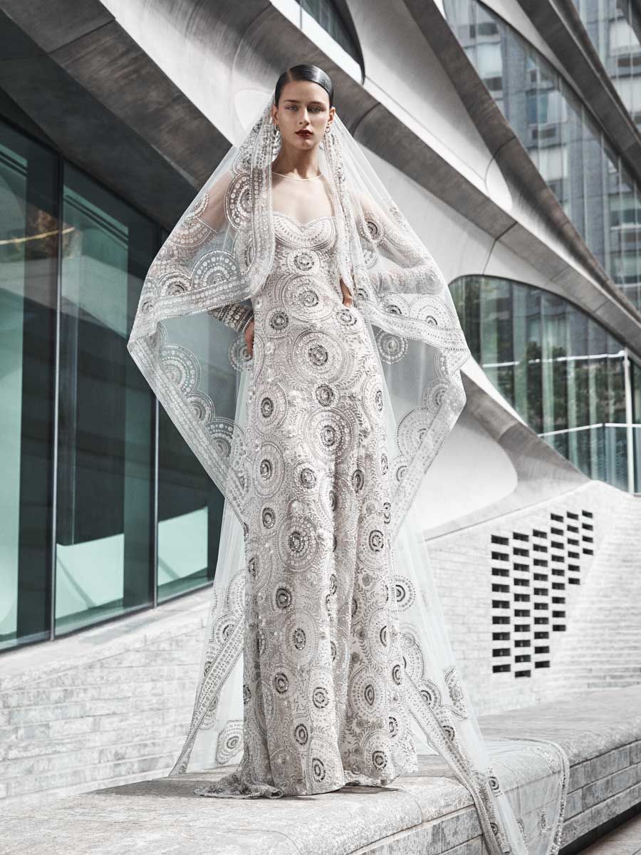 Свадебная коллекция Naeem Khan осень 2019