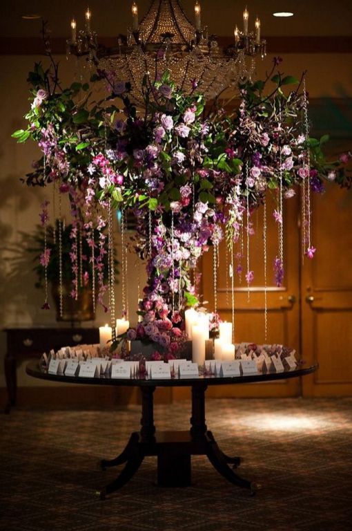 Свадебные деревья: украсьте свою свадьбу искусственными деревьями (30 фото)