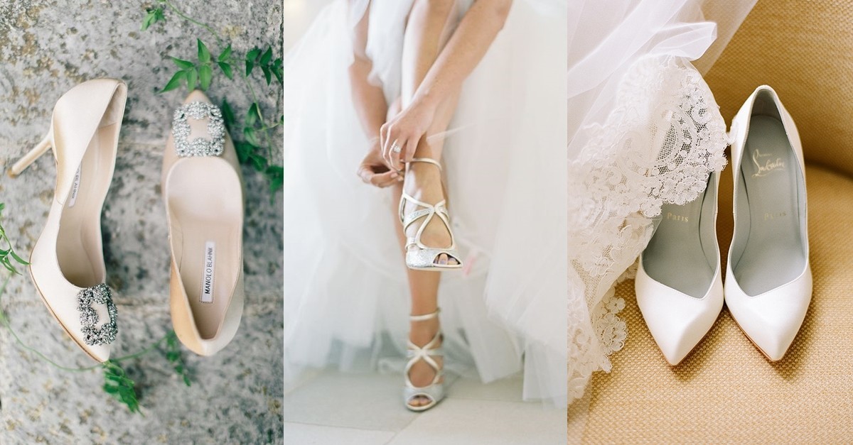 Имеет ли значение стиль вашей свадебной обуви, если ее не будет видно под платьем?