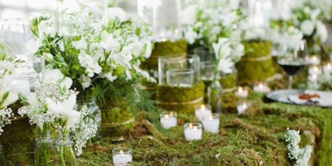 Ботаническая красота: 25 великолепных свадебных идей из мха
