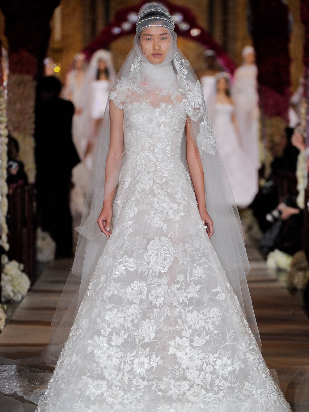 Свадебная коллекция Reem Acra Весна 2020