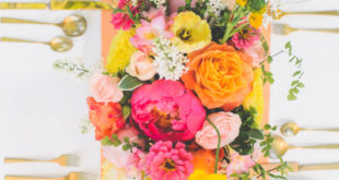 18 прекрасных идей оформления стола для весенней свадьбы