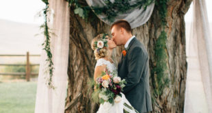 12 способов декорировать деревья на весенней свадьбе