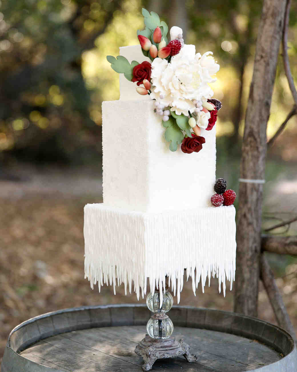 Кубичные свадебные торты для вашего современного десерта