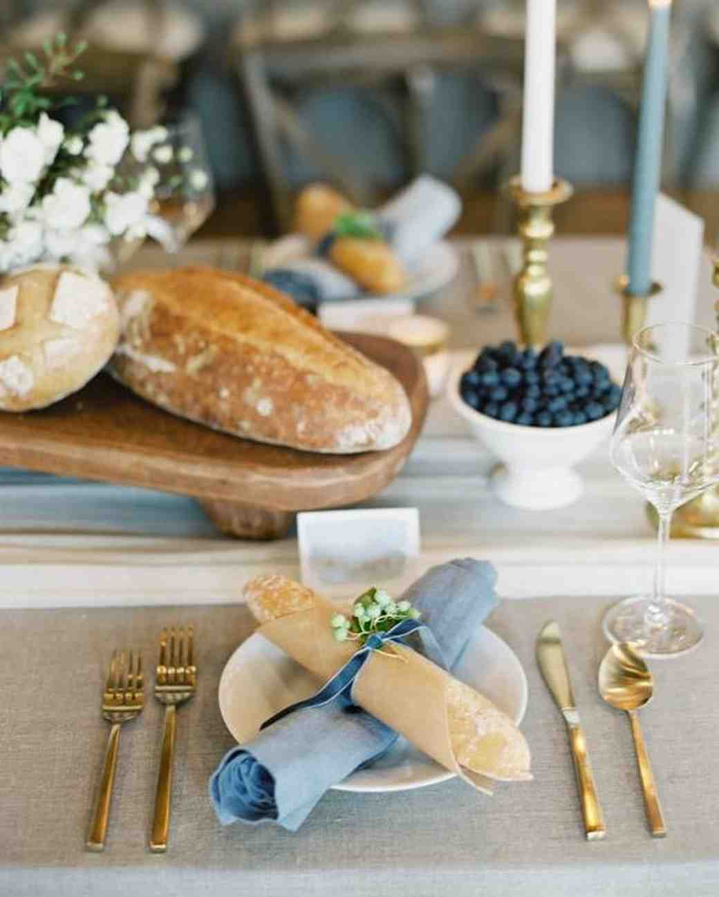 27 креативных способов подачи хлеба на свадьбу