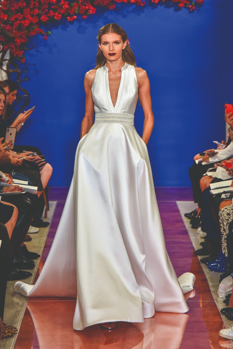 Тенденции свадебных платьев на свадебной недели в Нью-Йорке