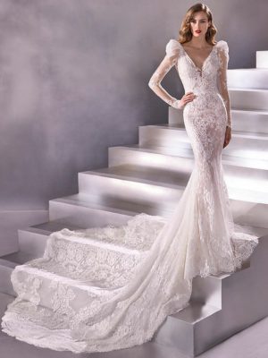 Неделя свадебной моды: свадебные платья от Pronovias (60 фото)