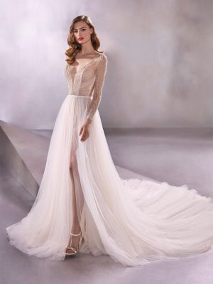 Неделя свадебной моды: свадебные платья от Pronovias (60 фото)