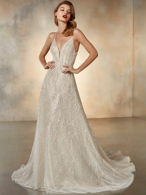 Неделя свадебной моды: свадебные платья от Pronovias (60 фото)