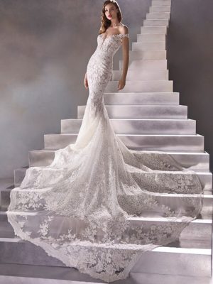 Неделя свадебной моды: свадебные платья от Pronovias (60 фото)