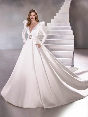 Неделя свадебной моды: свадебные платья от Pronovias (60 фото)