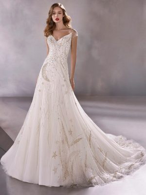 Неделя свадебной моды: свадебные платья от Pronovias (60 фото)