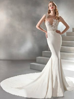 Неделя свадебной моды: свадебные платья от Pronovias (60 фото)